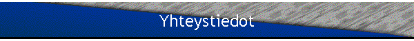Yhteystiedot